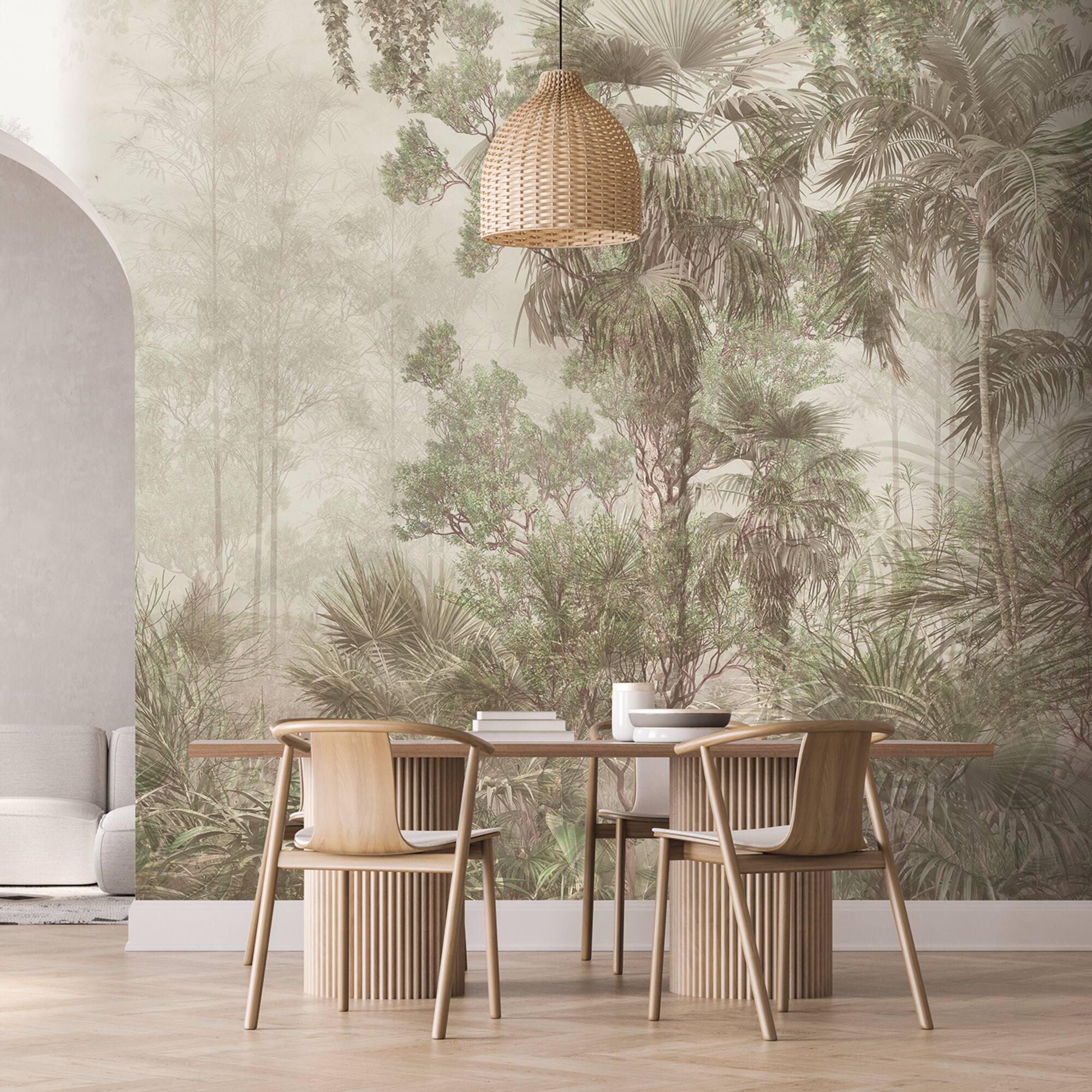 Designs Direct Vintage Rainforest Wall Mural